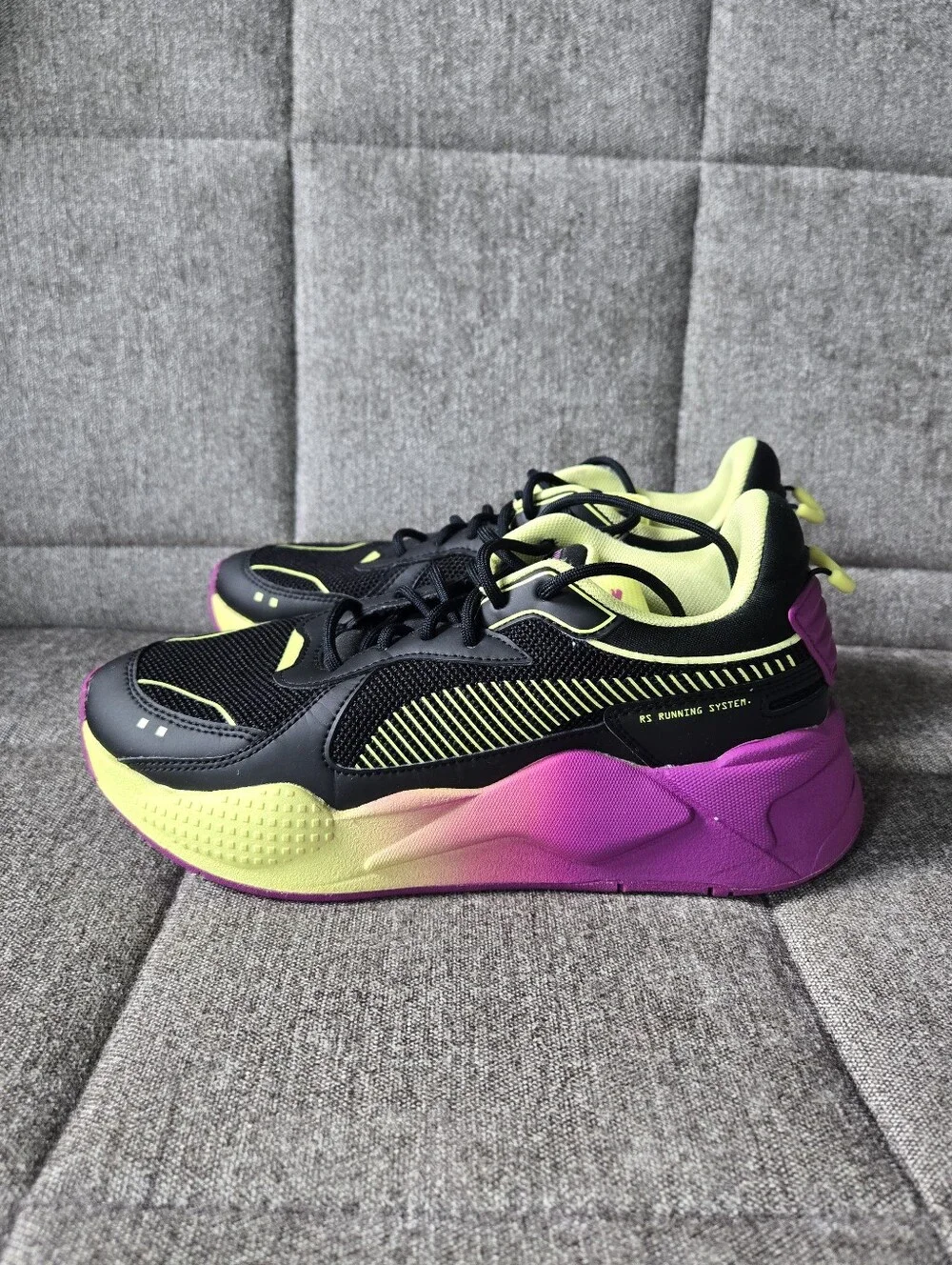 Puma | Wmns RS-X 'Neo Pop - Black' Sneakers Size 8.5
